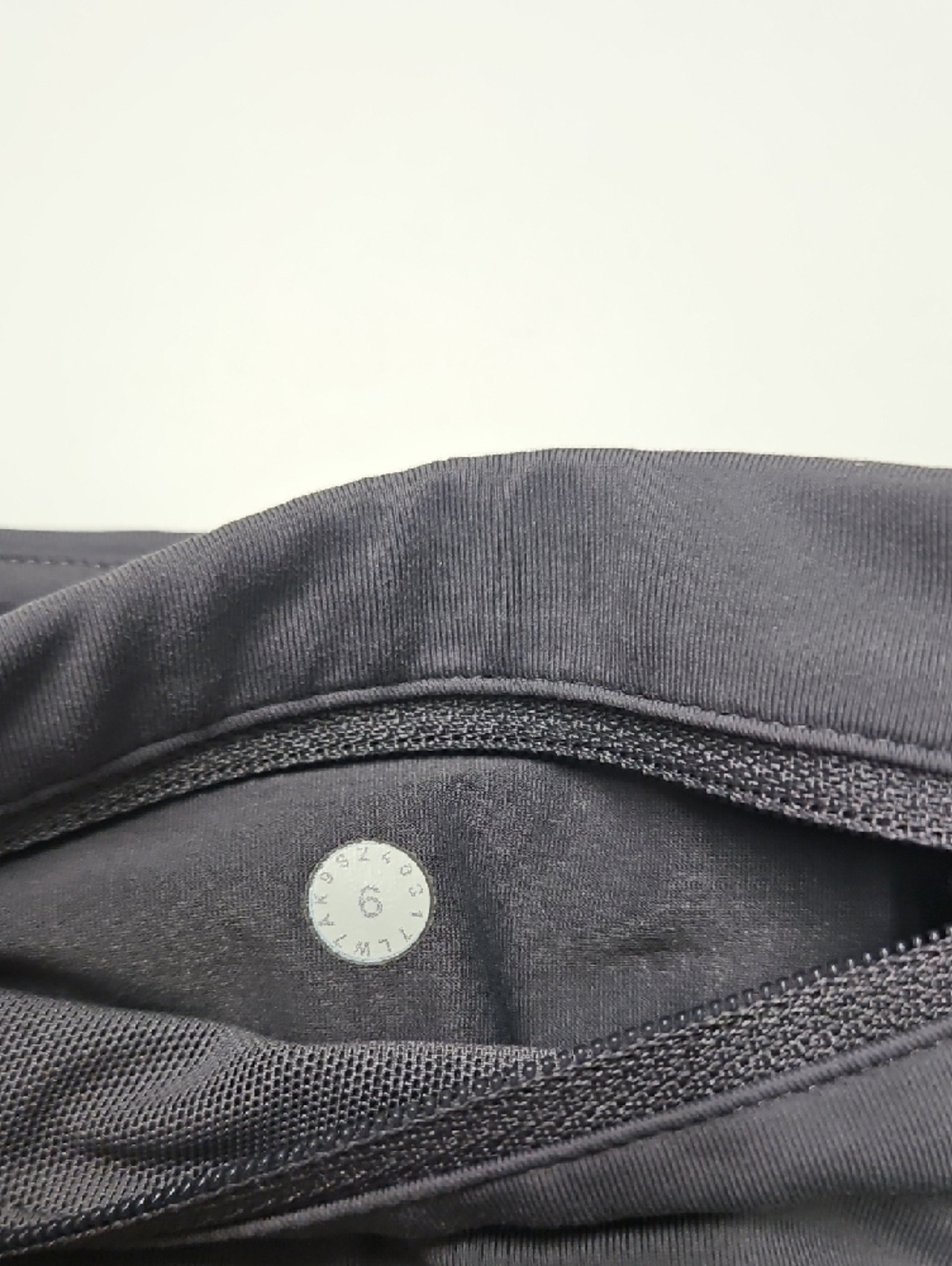FLASH SALE*lululemon athletica Heathered Deep Purple High-Waist Athletic Shorts - Picture 7 of 7